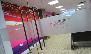Wellesey Office Bransding and Internal Signage